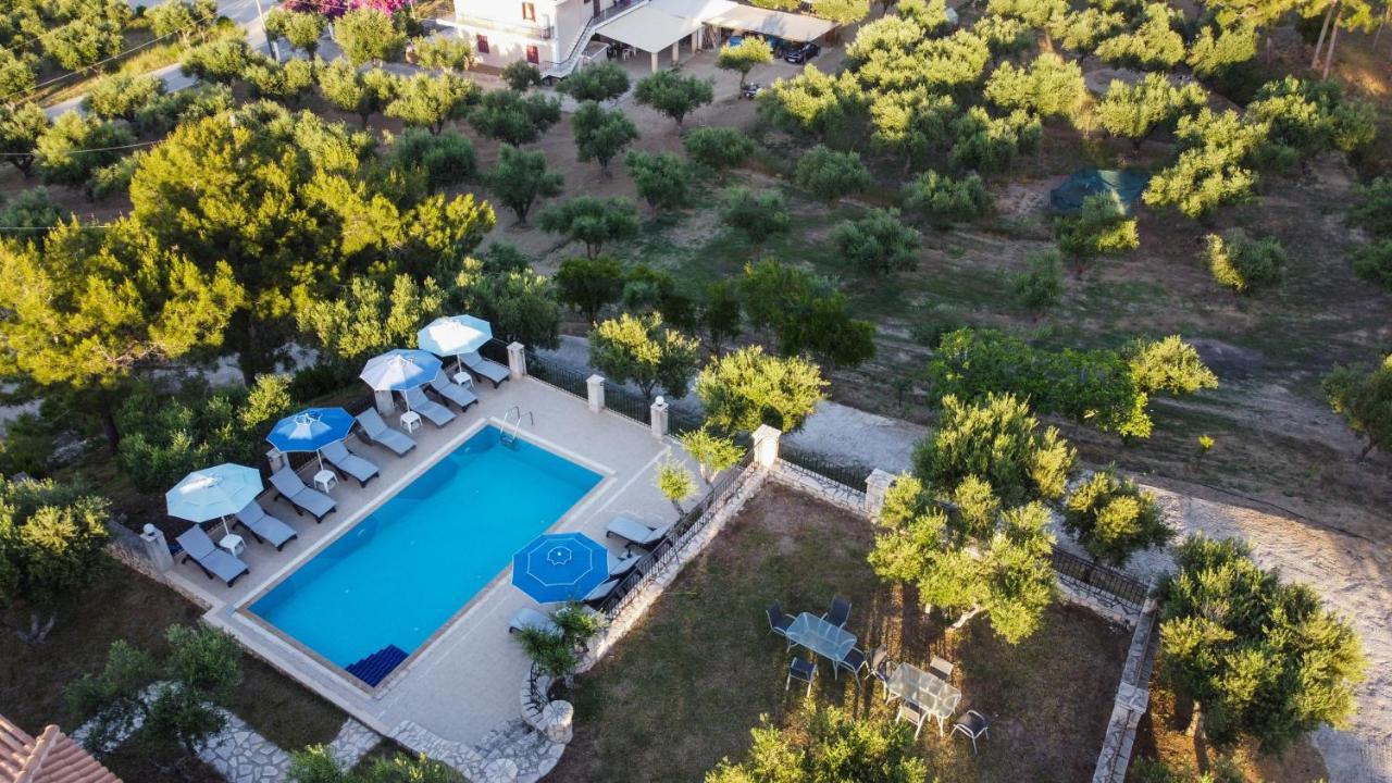 Aeolos Zante Villas With Heated Pool Vasilikí Kültér fotó