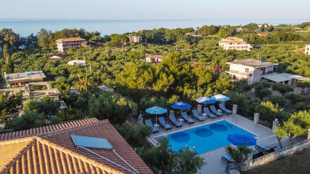 Aeolos Zante Villas With Heated Pool Vasilikí Kültér fotó