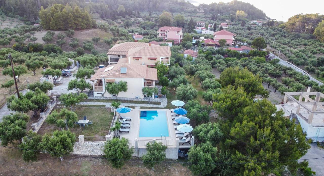 Aeolos Zante Villas With Heated Pool Vasilikí Kültér fotó